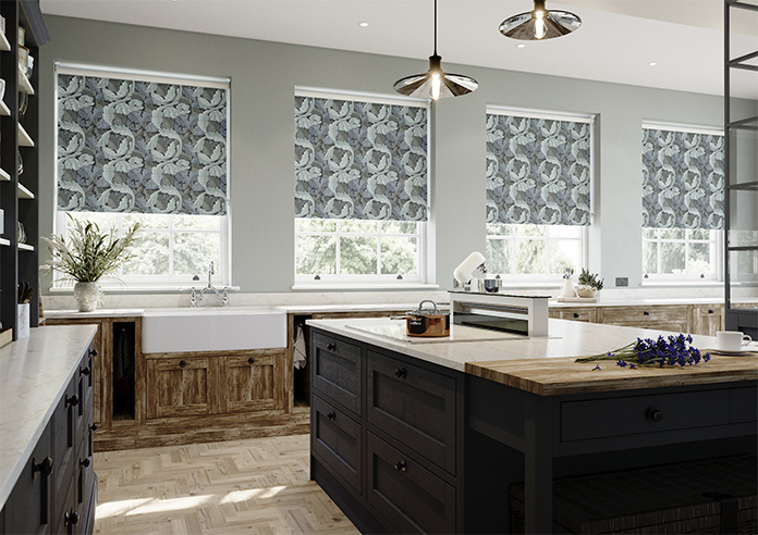 William Morris At Home Acanthus, Indigo - Roller Blind - Image 7